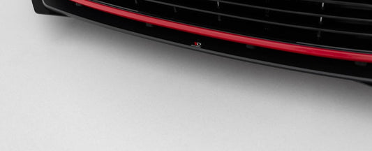 Street PRO Front Splitter + Flaps Volkswagen Golf R / R-Line Mk7 Facelift