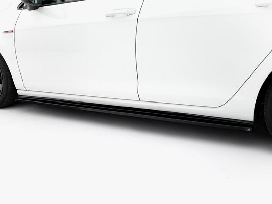 Side Skirt Diffusers V.2 Volkswagen Golf GTI / GTD Mk7 / Mk7 Facelift (narrow)