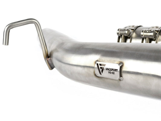VAGSport Resonator Delete Pipe Kit - Golf Mk7 and Mk7.5 'R' Estate