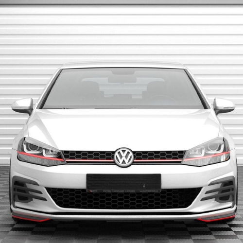Front Side Splitters Volkswagen Golf GTI / GTD Mk7 Facelift