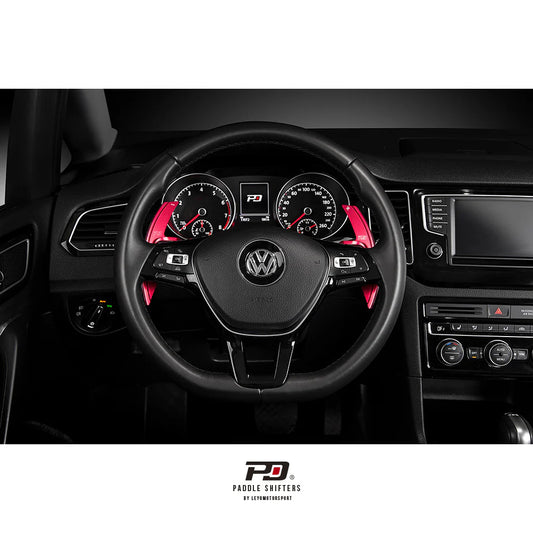 Leyo Motorsport Sportline Billet Paddle Shift Extension (Red) - MQB