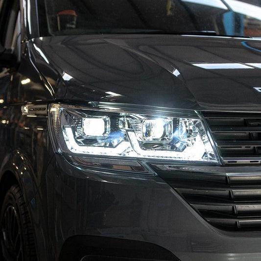 VW Transporter T6.1 – V1 Headlights – LED DRL – Sequential Indicator – RHD