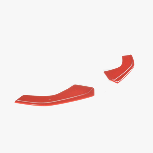 Front Splitter V.8 VW Golf 7 R / R-Line Facelift - Carbon Look