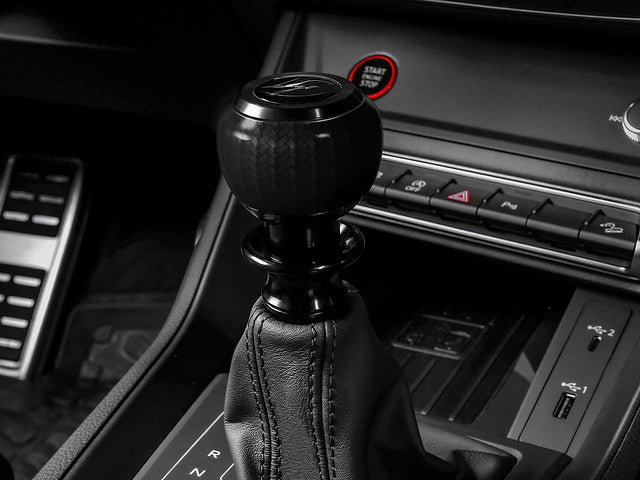 Leyo Motorsport Carbon Fiber DSG Shift Knob (Black Anodized)