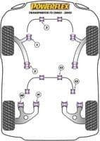 Powerflex PowerAlign Camber Bolt Kit (14mm) PFA100-14 VW T5 Transporter inc. 4Motion (2003-2015)