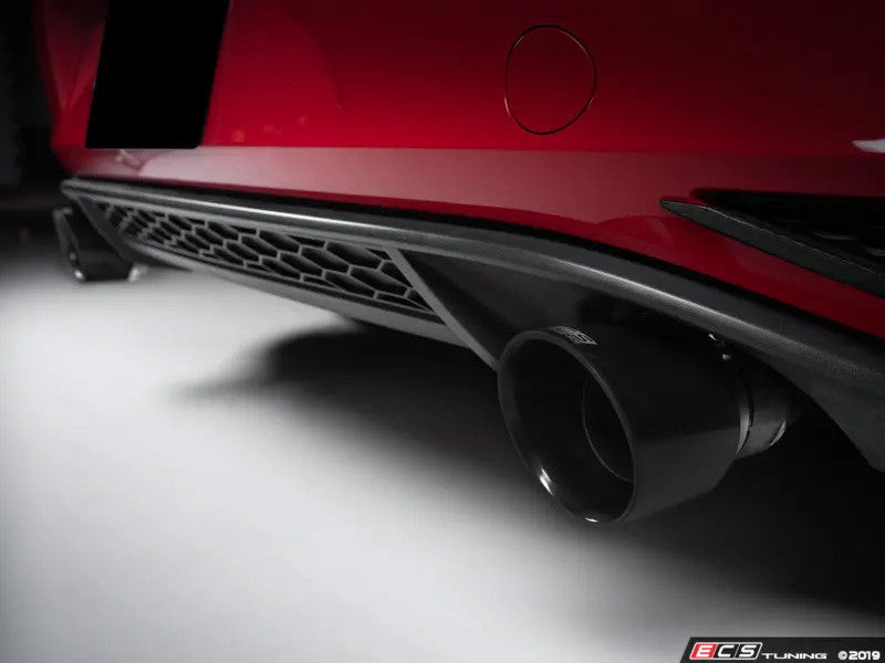 ECS Tuning 4" OE Fit Exhaust Tips - Black Chrome - Pair - Mk6/Mk7 GTI