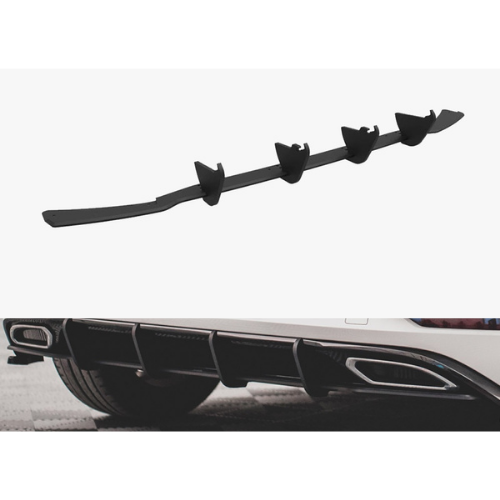 Street PRO Rear Diffuser VW Golf R-Line Mk7 Facelift