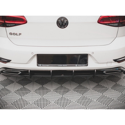 Street PRO Rear Diffuser VW Golf R-Line Mk7 Facelift