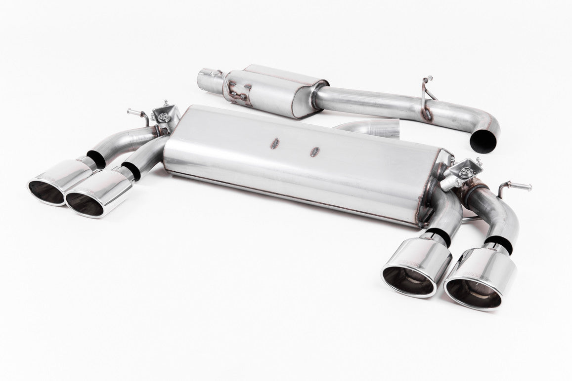 Milltek Cat-Back Exhaust - VW Golf 'R' Mk7.5 GPF and Non-GPF