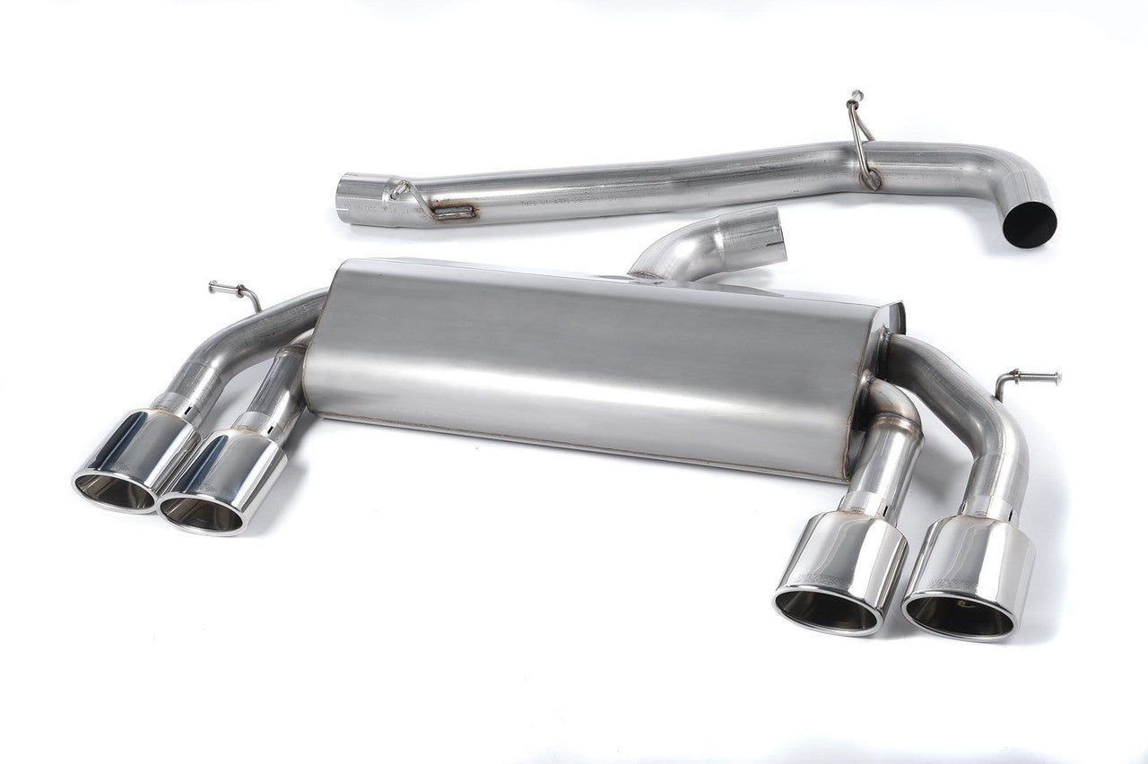 Milltek Cat-Back Exhaust - VW Golf 'R' Mk7.5 GPF and Non-GPF
