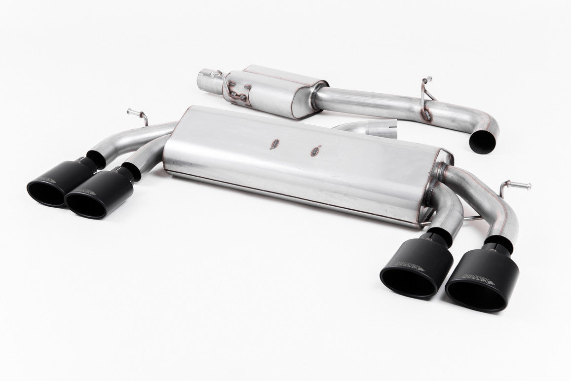 Milltek Cat-Back Exhaust - VW Golf 'R' Mk7.5 GPF and Non-GPF