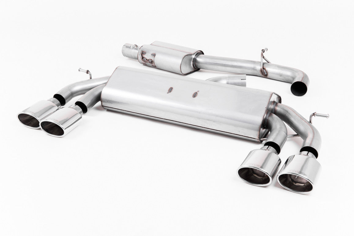 Milltek Cat-Back Exhaust - VW Golf 'R' Mk7.5 GPF and Non-GPF