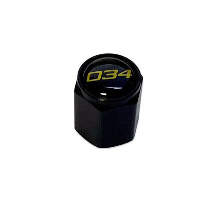 034Motorsport Aluminum Valve Stem Cap Set