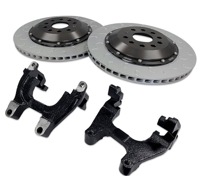 034Motorsport 350mm 2-Piece Floating Rear Disc Upgrade - MQB