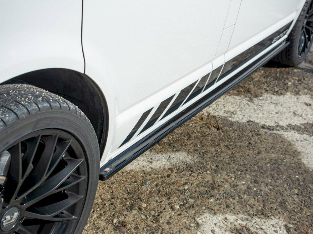 Side Skirts Diffusers VW T6 - Carbon Look