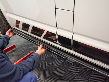 Side Skirts Diffusers VW T6 - Carbon Look