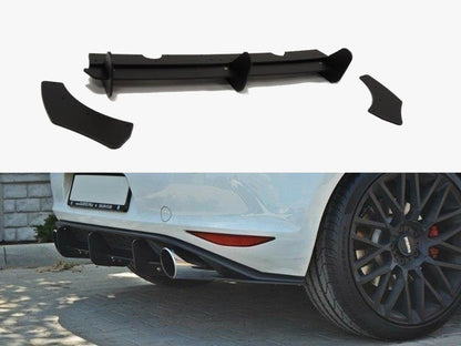 VW Golf MK7 GTI Rear Diffuser & Rear Side Splitters
