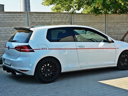 VW Golf MK7 GTI Rear Diffuser & Rear Side Splitters