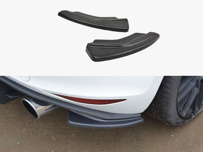 Rear Side Splitters VW Golf 7 GTI (2013-2016) CARBON LOOK
