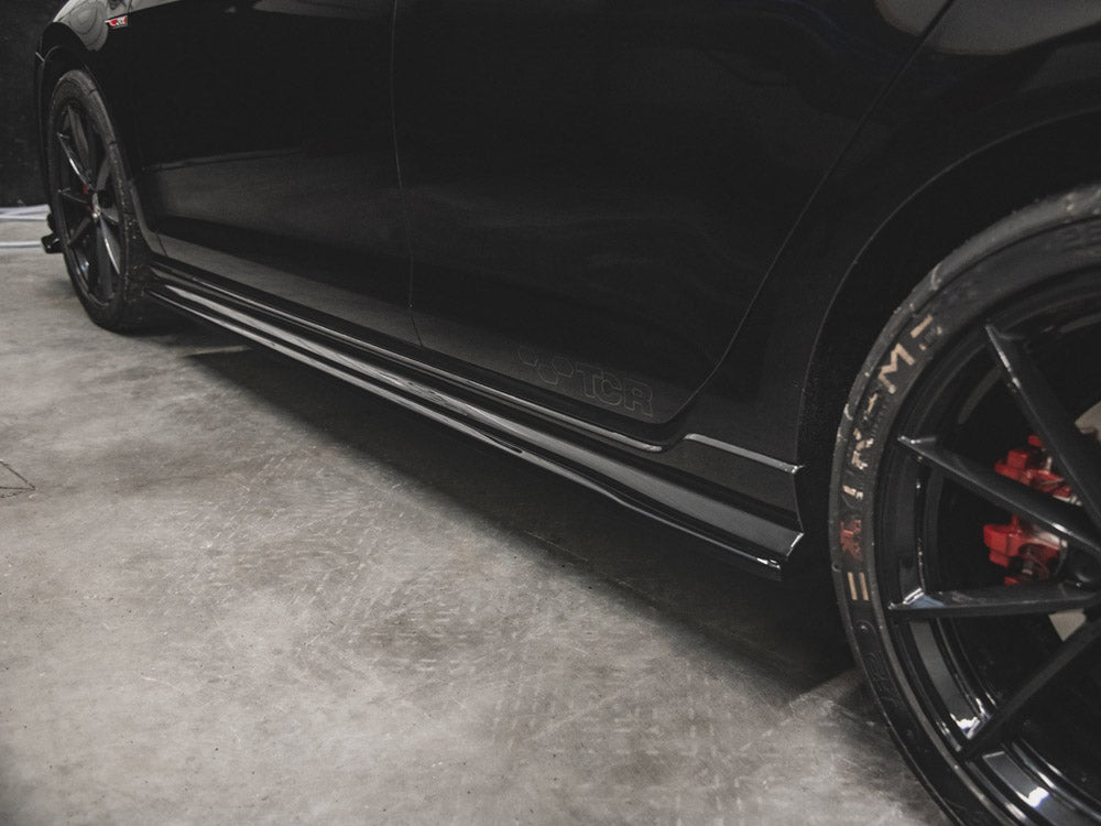 Side Skirt Diffusers Volkswagen Golf GTI TCR Mk7 Facelift