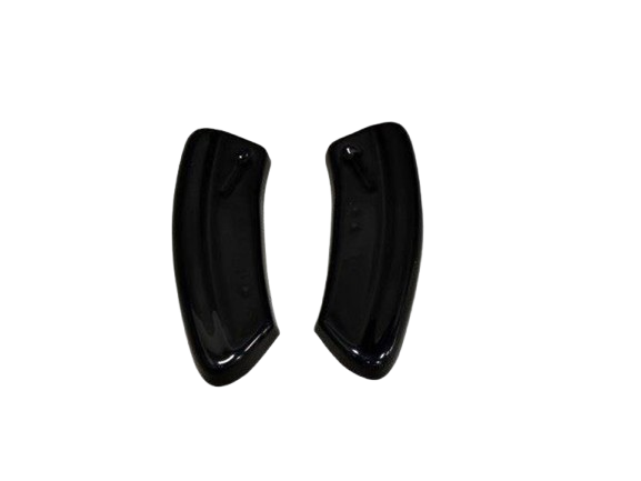 Rear Side Splitters VW Golf 7 R / R-Line Facelift - Carbon Look