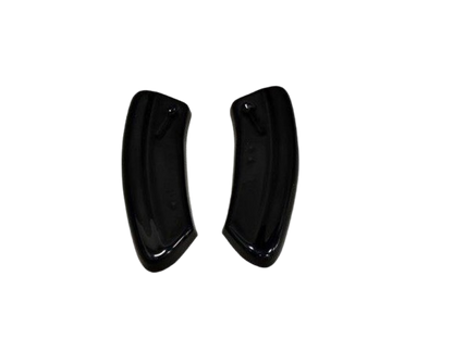 Rear Side Splitters VW Golf 7 R / R-Line Facelift - Carbon Look