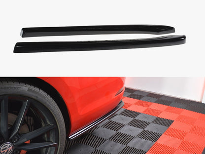 Rear Side Splitters V.1 VW Golf 7 R Variant Facelift