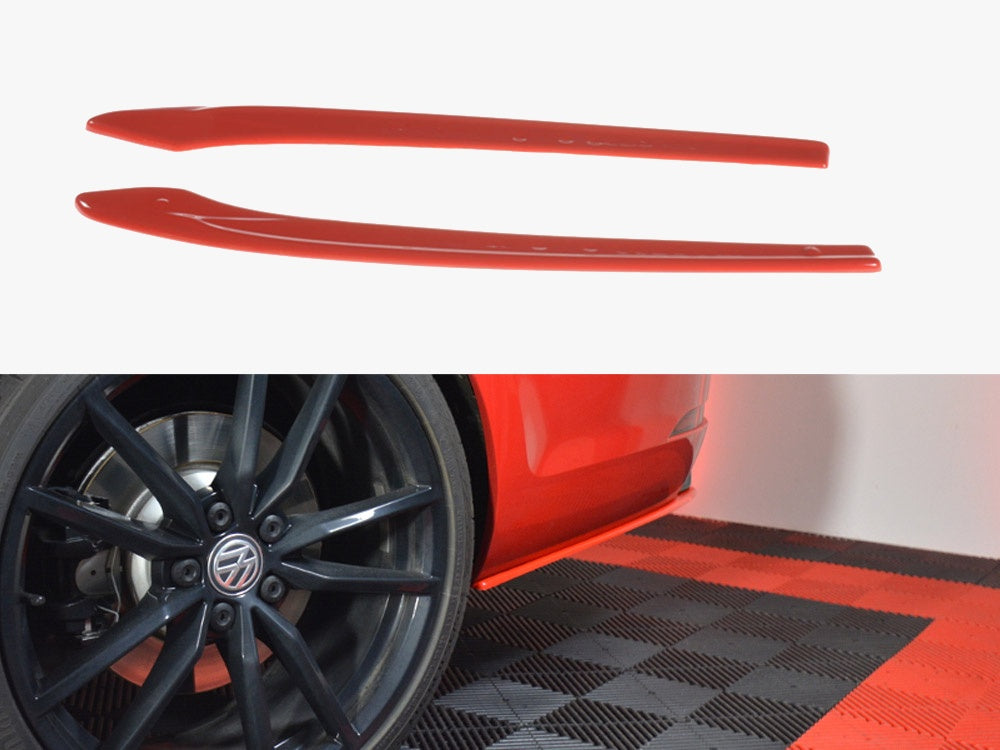 Rear Side Splitters V.2 VW Golf 7 R Variant Facelift