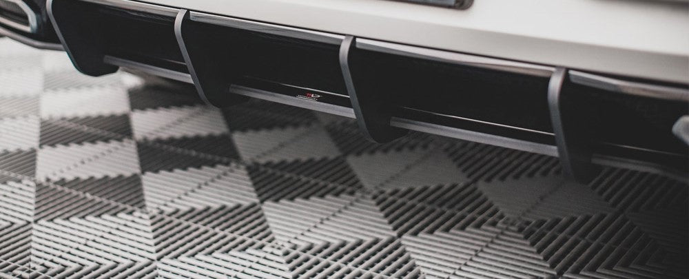 Street PRO Rear Diffuser VW Golf R-Line Mk7 Facelift