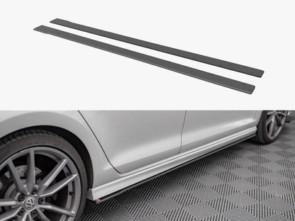 Street PRO Side Skirts Diffusers VW Golf R Mk7