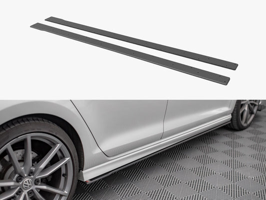 Street PRO Side Skirts Diffusers VW Golf R Mk7
