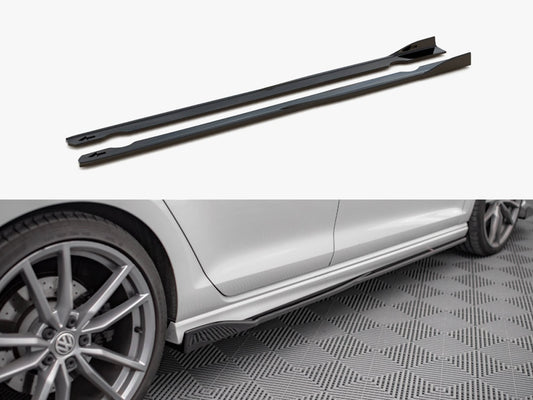 Side Skirts Diffusers V.2 VW Golf R / R-Line Mk7