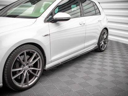 Side Skirts Diffusers V.2 VW Golf R / R-Line Mk7
