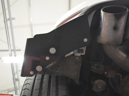 Street PRO Rear Side Splitters + Flaps VW Golf R Mk7