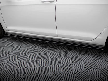 Side Skirt Diffusers V.1 Volkswagen Golf GTI / GTD Mk7 / Mk7 Facelift (wide)