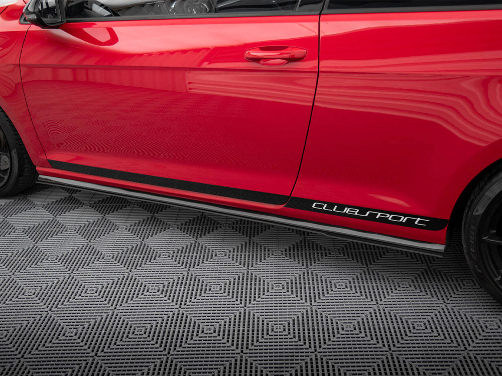 Racing Side Skirts Diffusers VW Golf GTI Mk7 Clubsport