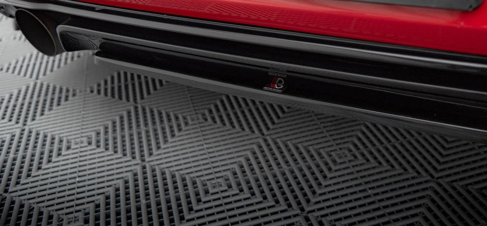 Central Rear Splitter VW Golf GTI Mk7 Clubsport