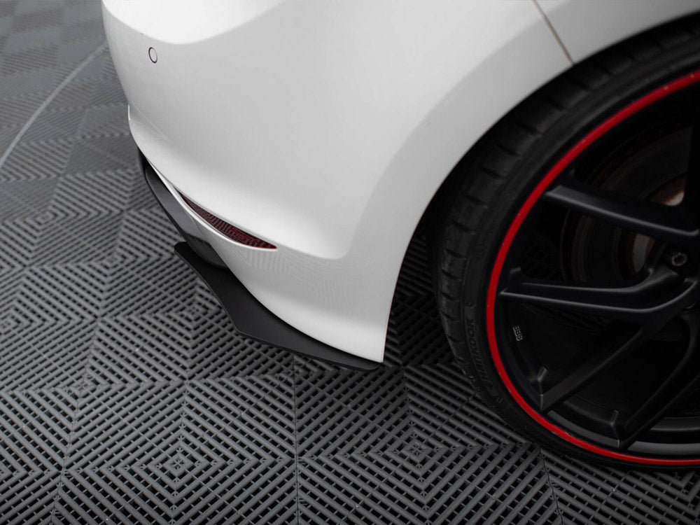 Rear Diffuser & Rear Side Splitters VW Golf R Mk7 Hatchback