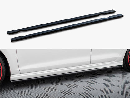 Side Skirts Diffusers V.3 Volkswagen Golf R / R-Line Mk7