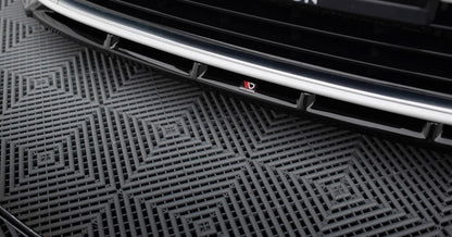 Front Splitter V.5 + Flaps Volkswagen Golf R / R-Line Mk7