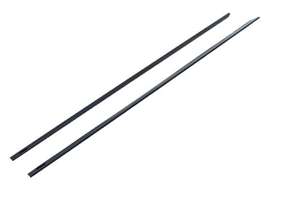 Side Skirts Diffusers V.2 Volkswagen Golf R / R-Line Mk7 Facelift - Carbon Look