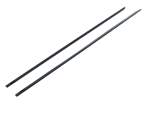 Side Skirts Diffusers V.2 Volkswagen Golf R / R-Line Mk7 Facelift - Carbon Look