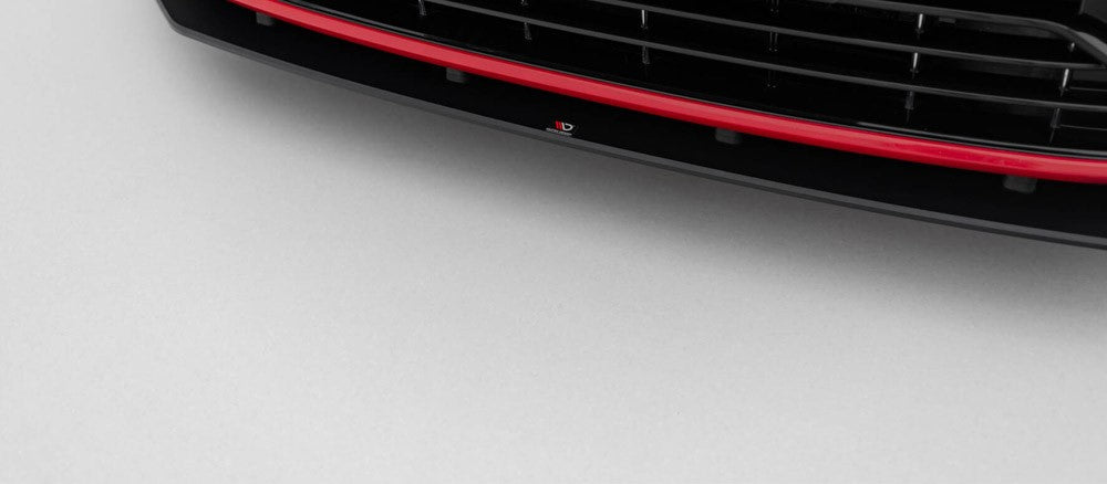 Street PRO Front Splitter V.2 Volkswagen Golf R / R-Line Mk7 Facelift