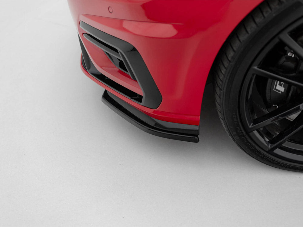 Front Side Splitters Volkswagen Golf R / R-Line Mk7 Facelift