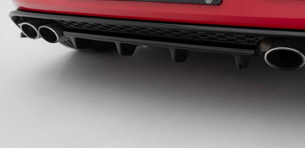 Rear Splitter Volkswagen Golf R / R-Line Hatchback Mk7 Facelift
