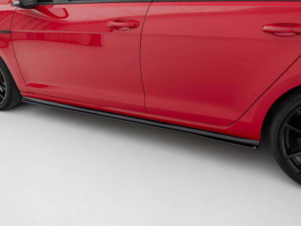 Street PRO Side Skirts Diffusers Volkswagen Golf R / R-Line Mk7 Facelift