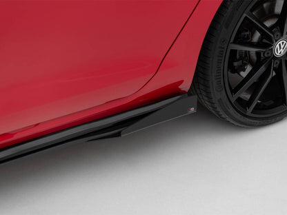 Street PRO Side Skirts Diffusers + Flaps Volkswagen Golf R / R-Line Mk7 Facelift