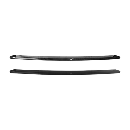 VW Transporter T6-T6.1 – Tailgate Bumper Protectors – Gloss Black/Carbon