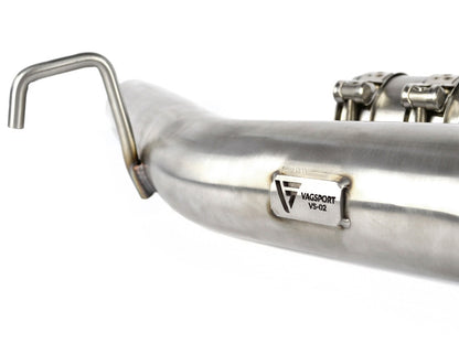 VAGSport Resonator Delete Pipe Kit - Golf Mk7 and Mk7.5 'R' Hatchback