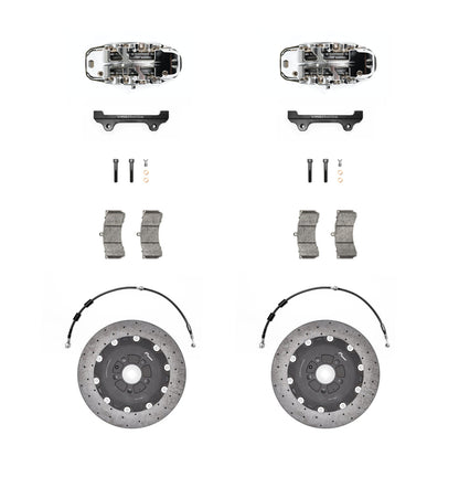 Racingline Performance Stage 3+ Carbon Ceramic Brake Kit - 380mm - MQB Cars